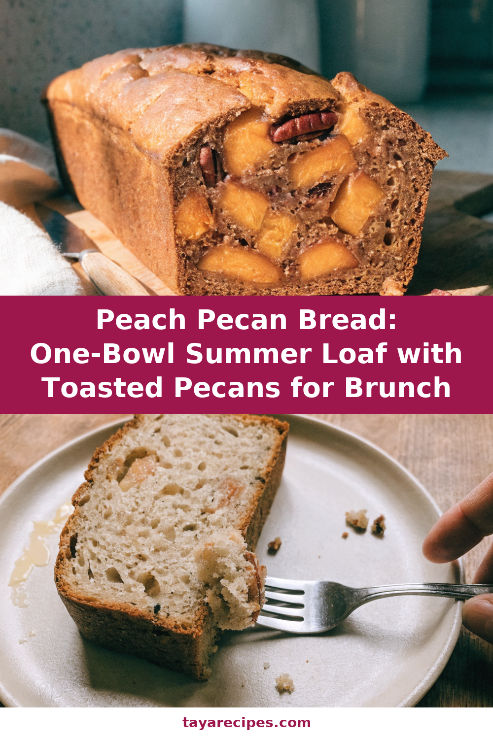 Peach Pecan Bread