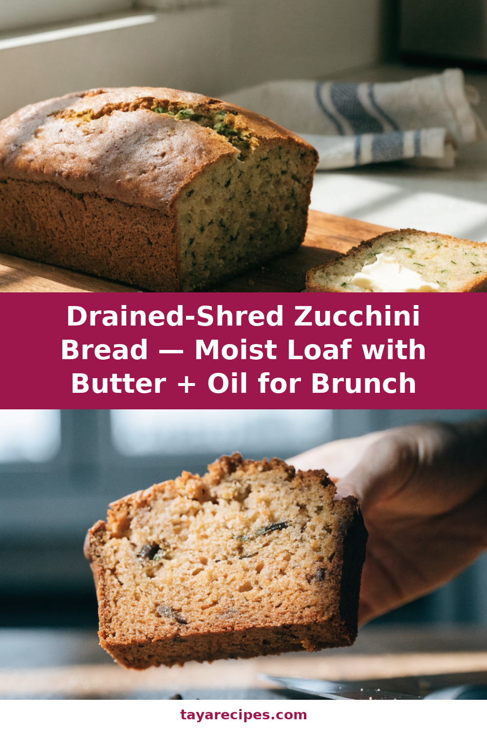 Best Zucchini Bread (Moist, Non-Soggy Loaf)